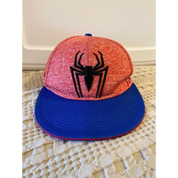 Spider-Man Marvel Youth Cap Embroidered Spider Hat Adjustable SnapBack - Picture 1 of 10